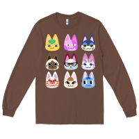 Chestnut animal crossing cute cats animal crossing new horizons Long Sleeve Tee - artisFamous