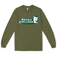 Army Green keuka college Long Sleeve Tee - artisFamous