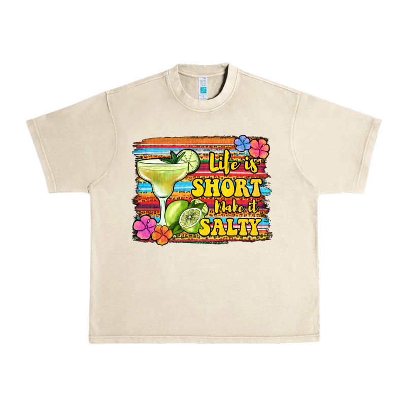 Life Is Short Make It Salty 1 Urban Heavy Tee by Jasminsmagicworld | Teevron