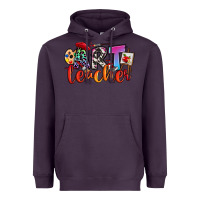 Plum art teacher Heavyweight Hoodie - RanaPortraitStore