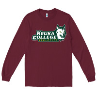 Burgundy keuka college Long Sleeve Tee - artisFamous