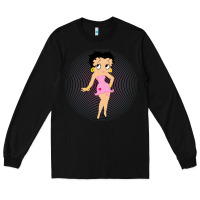 Black betty boop Long Sleeve Tee - artisFamous