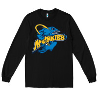 Black lakeland university muskies Long Sleeve Tee - artisFamous