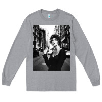 Heather Grey linda evangelista fashion model Long Sleeve Tee - artisFamous