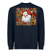 Navy western santa claus Heavyweight Sweatshirt - Jasminsmagicworld