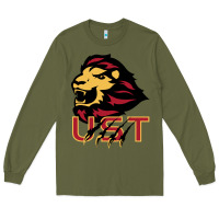 Army Green university of saint thomas spirit Long Sleeve Tee - artisFamous