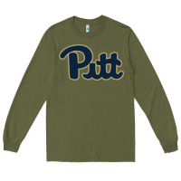 Army Green university of pittsburgh Long Sleeve Tee - artisFamous