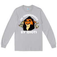 Moon Dust surrounded by idiots book Long Sleeve Tee - artisFamous