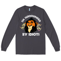 Smoke surrounded by idiots book Long Sleeve Tee - artisFamous
