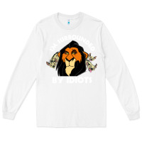 White surrounded by idiots book Long Sleeve Tee - artisFamous