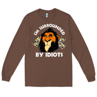 Chestnut surrounded by idiots book Long Sleeve Tee - artisFamous