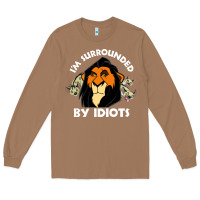 Toasted Coconut surrounded by idiots book Long Sleeve Tee - artisFamous