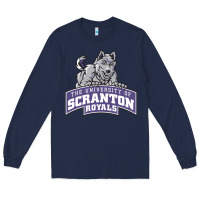 Navy university of scranton Long Sleeve Tee - artisFamous