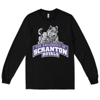 Black university of scranton Long Sleeve Tee - artisFamous