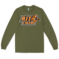 Army Green rit athletics Long Sleeve Tee - artisFamous