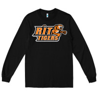 Black rit athletics Long Sleeve Tee - artisFamous