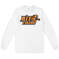 White rit athletics Long Sleeve Tee - artisFamous