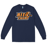 Navy rit athletics Long Sleeve Tee - artisFamous
