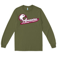 Army Green augsburg university Long Sleeve Tee - artisFamous