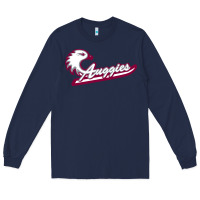 Navy augsburg university Long Sleeve Tee - artisFamous
