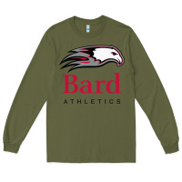 Army Green bard college athletics Long Sleeve Tee - artisFamous