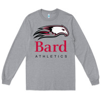 Heather Grey bard college athletics Long Sleeve Tee - artisFamous