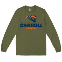 Army Green carroll university pioneers Long Sleeve Tee - artisFamous