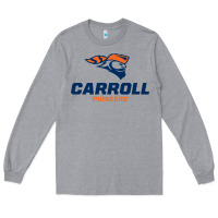 Heather Grey carroll university pioneers Long Sleeve Tee - artisFamous