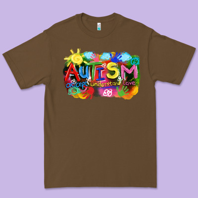 Autism Accept Understand Love Premium Tee Designed By Fadigitalartstudio