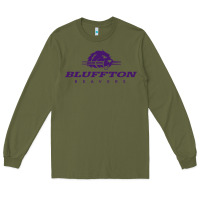 Army Green bluffton university Long Sleeve Tee - artisFamous