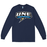 Navy new england university Long Sleeve Tee - artisFamous