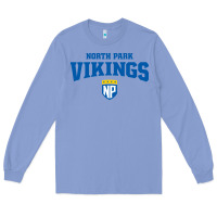 Colony Blue north park university Long Sleeve Tee - artisFamous
