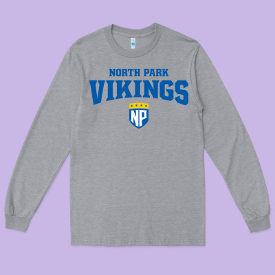North Park University Long Sleeve Tee Designed By Artisfamous