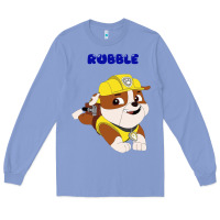Colony Blue rubble Long Sleeve Tee - artisFamous