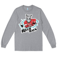 Heather Grey albany river rats Long Sleeve Tee - artisFamous