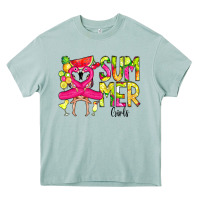 Summer Girls Flamingo Heavy Core Tee | Teevron