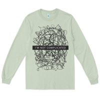 Matcha ı'm not complicated Long Sleeve Tee - artisFamous