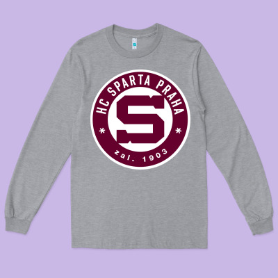 Hc Sparta Praha Long Sleeve Tee Designed By Artisfamous