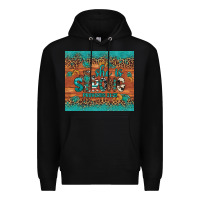 Black she is strong gemstone sunflower leopard Premium Hoodie - Artiststas
