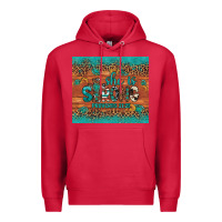 Cardinal she is strong gemstone sunflower leopard Premium Hoodie - Artiststas