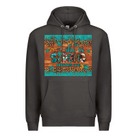 Smoke she is strong gemstone sunflower leopard Premium Hoodie - Artiststas