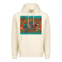 Tofu she is strong gemstone sunflower leopard Premium Hoodie - Artiststas
