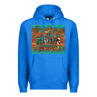 True Royal she is strong gemstone sunflower leopard Premium Hoodie - Artiststas
