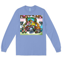 Colony Blue easter Long Sleeve Tee - CowhideDigitalArt