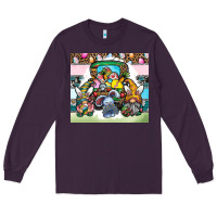 Plum easter Long Sleeve Tee - CowhideDigitalArt