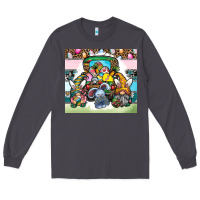 Smoke easter Long Sleeve Tee - CowhideDigitalArt