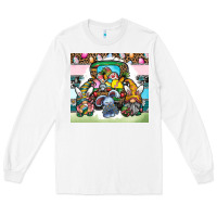 White easter Long Sleeve Tee - CowhideDigitalArt