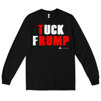 Black tuck frump Long Sleeve Tee - DesigneFamous