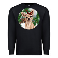 Black Chihuahua And Farm Premium Sweatshirt - RanaPortraitStore