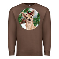 Chestnut Chihuahua And Farm Premium Sweatshirt - RanaPortraitStore